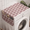thumbnail image 1 of Botanical Washing Machine Organizer, Floral Theme Garland Petunia Flowers Pattern in Vertical Design and Retro Style, Anti-slip Fabric Top Cover for Washer and Dryer, Multicolor, by Ambesonne, 1 of 1