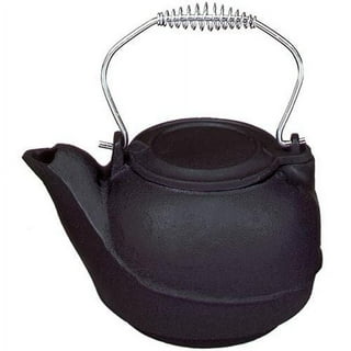 Lehman's Campfire Cooking Kettle Pot - Cast Iron Potje Dutch Oven with 3 Legs and Lid, 9.5 inch, 1.5 Gallon