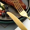 thumbnail image 4 of 20 Pcs Silverware Set  Including Fork Spoon and Knife Stainless Steel Flatware Set Vintage Cutlery Set Mirror Polished Utensil Set for Kitchen Dishwasher Safe Service for 4, 4 of 4