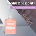 thumbnail image 3 of FZANEST Rubber Base Gel For Nails, Base Clear Sheer Color Gel Nail Polish,Elastic Rubber Base Coat, Extension Gel in a Bottle 15ml (Milky Cream White), 3 of 5