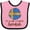 Pink and Black, variant on Inktastic I'm So Cute, I Must Be Swedish Sunflower Boys or Girls Baby Bib