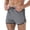 Dark Gray, variant on Men Pants Men's Running Three Quarter Shorts for Fitness Quick Drying With Pockets And Bird Style Shorts. Grey L