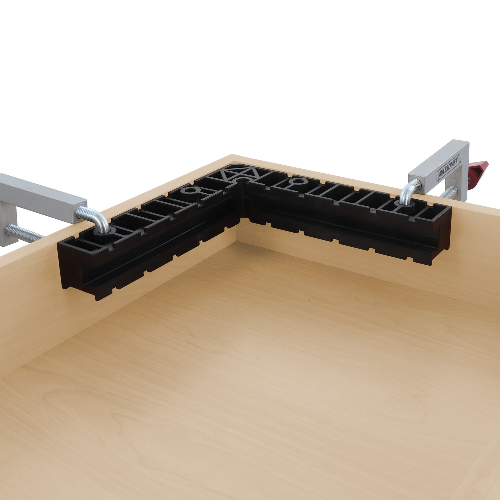 Milescraft 4011 8" Clamp Squares - 90 Degree Corner Clamp, Positioning/Assembly Squares for Pictures Frames, Boxes, Etc