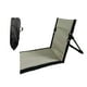 thumbnail image 1 of Silla de piso con respaldo Silla de playa Silla plegable ultraligera portátil Caqui 39cmx40cmx38cm, 1 of 9