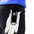 thumbnail image 4 of Toalla de limpieza de golf Magic Tape para pelotas y palos de golf, paño de limpieza de doble cara, color blanco, 4 of 5