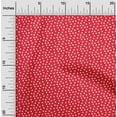 thumbnail image 2 of oneOone Rayon Red Fabric Floral Sewing Material Print Fabric By The Yard 56 Inch Wide, 2 of 4