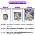 thumbnail image 5 of Merry Christmas and Happy New Year Santa Sphynx Holiday Xmas Winter 2025 Cozy Fleece Blanket Cat Lover Kitten Owner Gifts Idea Warm Soft Throw Blanket - 00024, 5 of 5