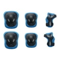 thumbnail image 4 of Almohadillas para el codo de mano almohadillas de niños adultos de skate, deportes al aire libre, livianos, ajustables transpirables ciclistas Azul, 4 of 8