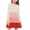 Begie-pink-coral, variant on Arshiner Girls Long Sleeve Dress Fall Cotton Crewneck Tiered Ruffle Swing Solid Casual Midi Dresses