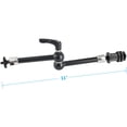 thumbnail image 4 of CAMVATE 11" Articulating Magic Arm with 1/4"-20 Ball Head and Central Lock Knob, Shoe Mount Adapter, 4 of 6