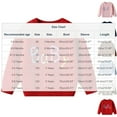 thumbnail image 2 of NAISIBABY Boys Girls Sweater, Classic Long Sleeve Crewneck Letter Embroidery Fall Knit Pullover Tops White 9Months, 2 of 7