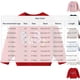 thumbnail image 2 of Cowsor Floral T Shirt for Kids Girl Boy Long Sleeve Boat Neck Sweater Crochet Thermal Tops Shirts Child, 2 of 6