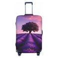 thumbnail image 2 of Goofa Lavender Field Sunset Pattern Luggage Covers For Suitcase,Suitcase Cover Protector Fit 18-32 Inch Luggage-Medium, 2 of 9