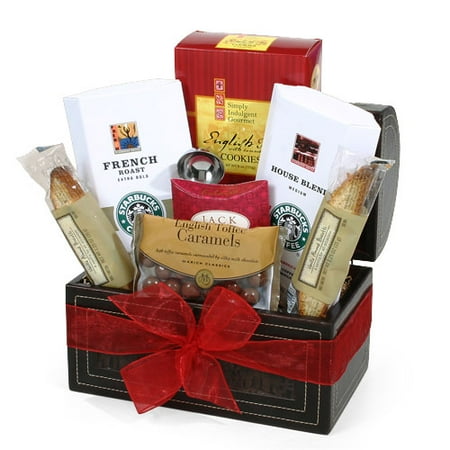 Heavenly Treasures Gift Basket With Starbucks® Coffee