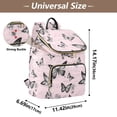 thumbnail image 2 of ALAZA Retro Butterfly Travel Backpack Laptop Bag Large Capacity Daypack, 2 of 7