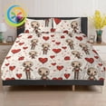 thumbnail image 2 of Juego de cama de 3 piezas VooDoo Love, 2 of 9