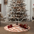 thumbnail image 6 of Halloween Christmas Tree Skirt - Bacon Print No.909 36 Inches Christmas Tree Skirt for Halloween Holiday Indoor Home Christmas Tree Decorations with Three Ribbons, 6 of 7