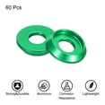 thumbnail image 3 of Uxcell M4 Cone Cup Countersunk Washers,Hole Dia 4mm/0.16" Anodized Aluminum for Screw RC,Model Parts,60PCS(Green), 3 of 6