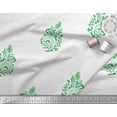 thumbnail image 3 of Soimoi Rayon Crepe Fabric Leaves,Floral & Paisley Block Printed Craft Fabric by The Yard 46 Inch Wide, 3 of 3