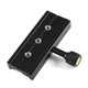 thumbnail image 2 of Black QR-120 Clamp Adapter for 1/4" 3/8" Quick Release Plate for Arca SWISS RSS Tripod, 2 of 4