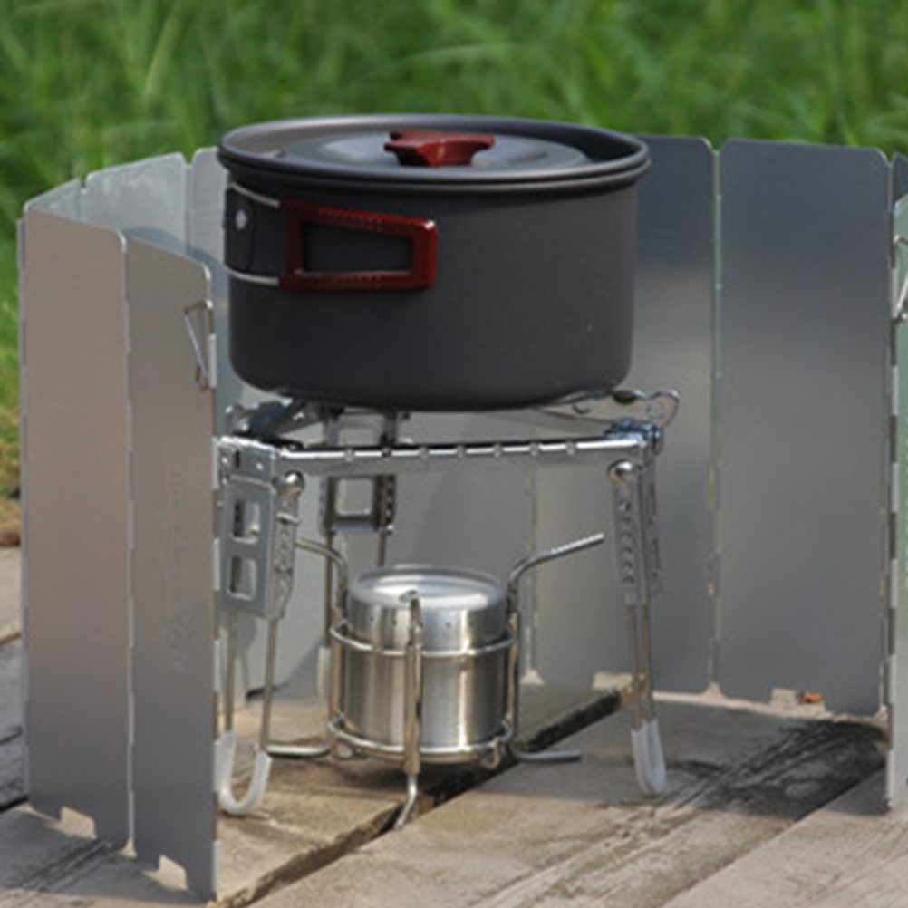 Stainless Steel Windproof Outdoor Alcohol Stove Portable Burning ...