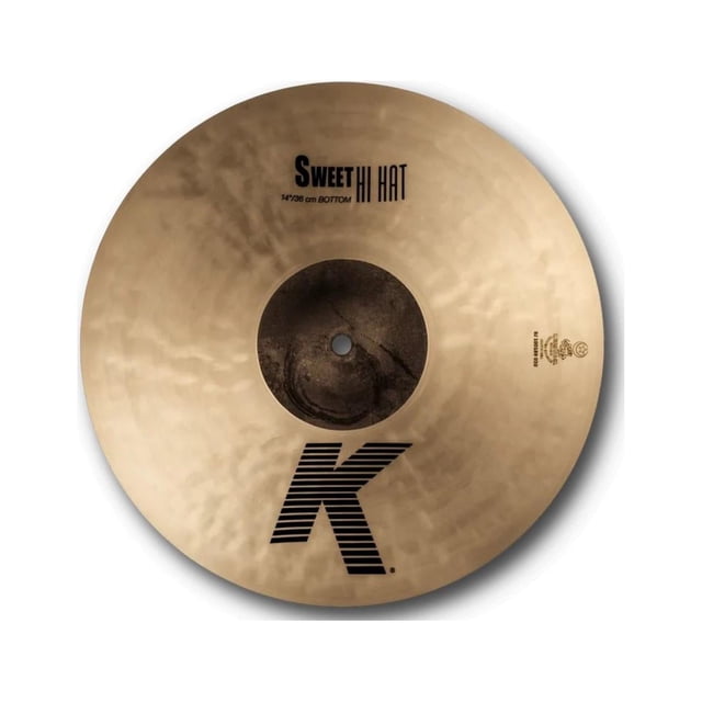 Platillo de 14 serie K ZILDJIAN SWEET HIHAT BOTTOM K0722 marron