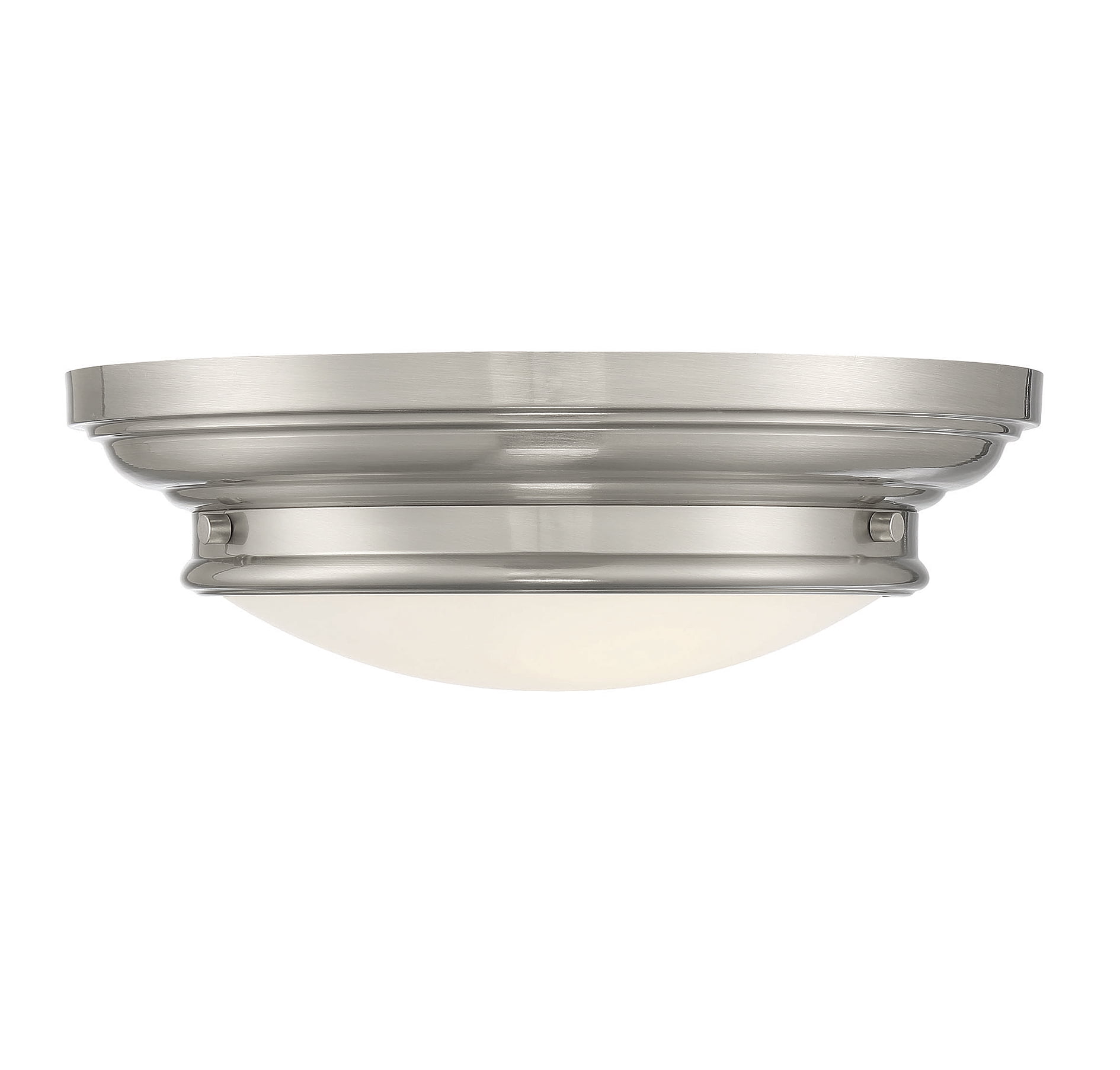 Trade Winds Lighting 2-Light Ceiling Light In Satin Nickel