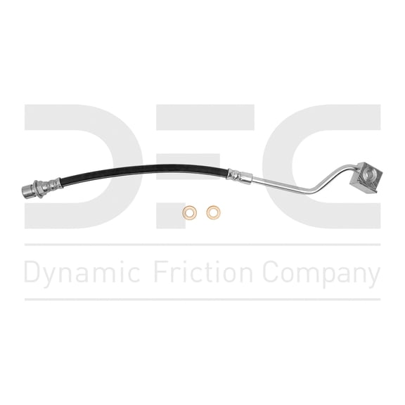 Front Left Dynamic Friction Company Brake Line Hose 350-54035 For 1987-1988 Ford Thunderbird