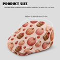 thumbnail image 4 of FUIALDOLG Pumpkin Apple Autumn Print Flat Hat, Soft Vintage Forward Newsboy Hat Adjustable Flat Cap for Hunting Outdoor, 4 of 4