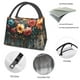thumbnail image 4 of Fotbe Floral Dreamcatcher Elegance Bolsa Térmica Portátil con Estampado, Bolsa de Entrega de Alimentos Aislada, Bolsa Reutilizable de Gran Capacidad para Comidas y Supermercado, 4 of 6