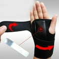 thumbnail image 2 of Wrist Strap Carpal Tunnel Wrist Brace Arthritis Hand Support Adjustable, 2 of 6