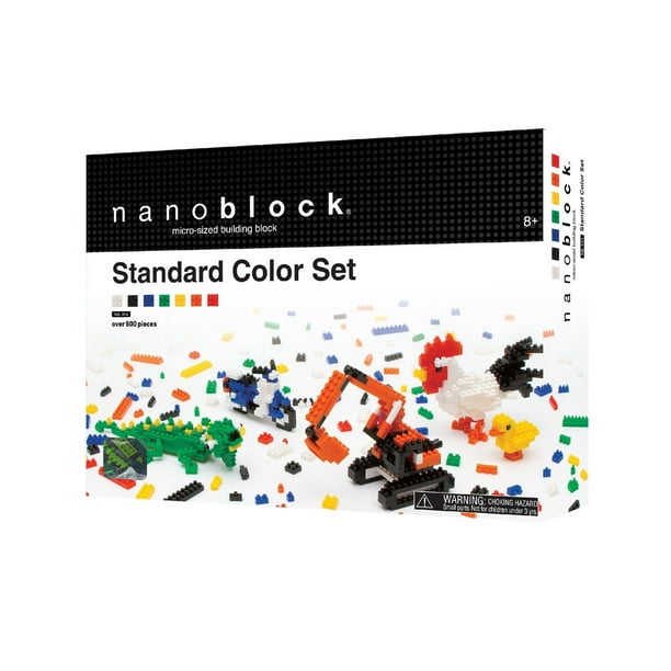 Standard Color Set - Building Set by Nanoblock (NB023) - Walmart.com - Walmart.com