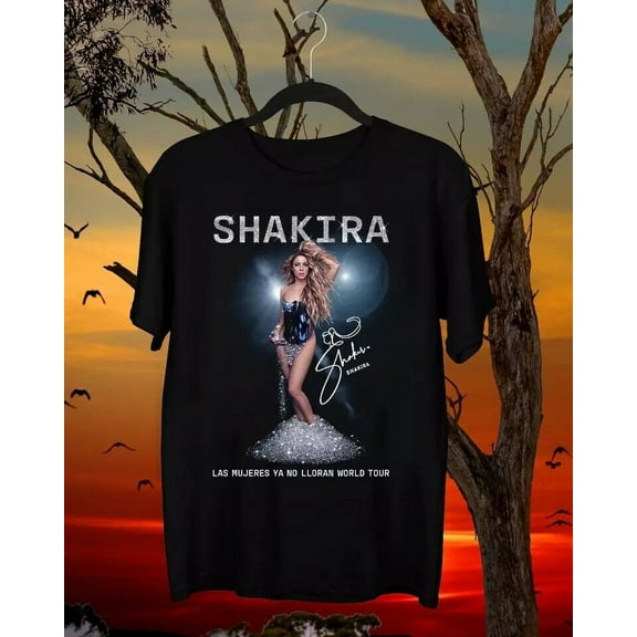 2024 Shakira Tour Shirt Las Mujeres Ya No S-3XL Unisex T-Shirt Gift for Fans