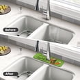 thumbnail image 4 of Pofeuu Drink Coffee And Do Good Print Splash Guard for Sink Faucet Sink Gadgets-Splash Guard Behind Faucet Drip Catcher for Kitchen, Bathroom,Sink Mat, 4 of 7