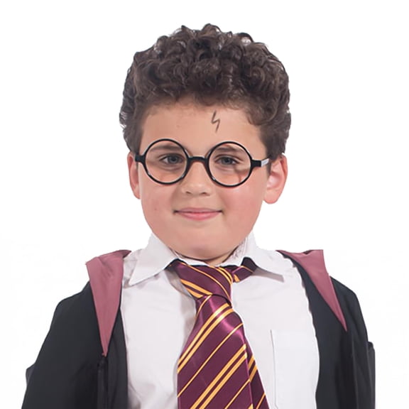 Schoolboy Specs Adult Black School Days One Size Male Fancy Dress Party Book Week Halloween
