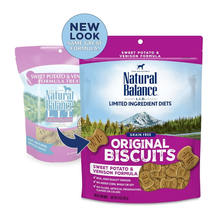 Natural Balance L.I.T. Limited Ingredient Treats Sweet Potato and Bison Formula Dog Treats Natural Balance L.I.T. Limited Ingredient Treats Sweet Potato and Bison Formula Dog Treats