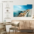 thumbnail image 5 of Elephant Stock Oia Santorini Greece Wall Art - Horizontal Canvas Wall Art - Living Room Wall Decor - Places Canvas - Turquoise And White Decor - 30" x 20", 5 of 8