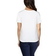 thumbnail image 5 of Fruit of the Loom Women's Crafted Comfort Artisan Crew T-Shirt, 5 of 6