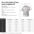 thumbnail image 5 of Fotbe Silver Glitter Camisa Estampada de Manga Corta para Hombre, Casual de Verano, Estilo Playero, Sin Arrugas-XX-Large, 5 of 5