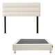 thumbnail image 2 of Colchon Matrimonial Trini+Box Base Cama+ Cabecera Logan Beige, 2 of 8