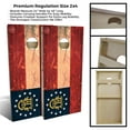 thumbnail image 4 of Skip's Garage Georgia Flag Solid Wood Cornhole Board Set, 4 of 6