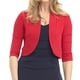 thumbnail image 1 of Cárdigan de moda para mujer, chaqueta informal de color de manga media, traje pequeño de negocios, cárdigan de mujer, abrigo para mujer, 1 of 8