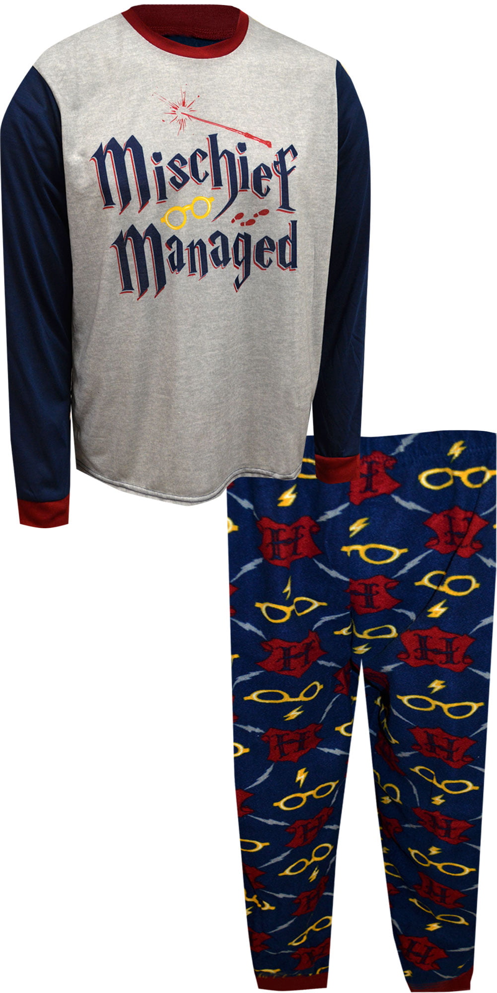 long pjs nightwear BLUE/GREY 5-12yrs Boys STAR WARS MANDALORIAN pyjamas