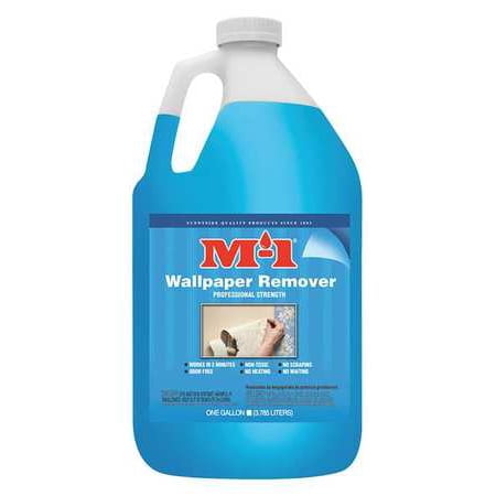 Use Wallpaper Stripper - M-1 793G1M 1 gal. Liquid Wallpaper Stripper, Water