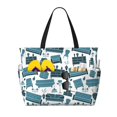 thumbnail image 1 of Fotbe Modern Furniture Bolsa de Viaje para Playa - Resistente al Agua, Bolsa Tote de Gran Capacidad y Ligera con 7 Bolsillos para Mujeres y Hombres, 1 of 7