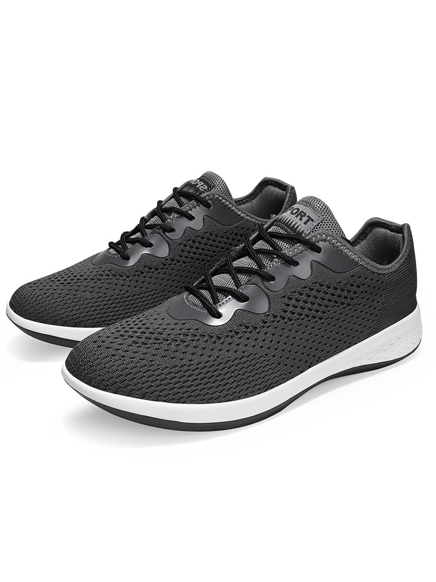 Daeful Mens Running Shoe Mesh Athletic Shoes Lace Up Sneakers Men Lightweight Casual Breathable
