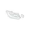 Genuine OE Mopar Fog Lamp Bezel - 68348240AA Fits select: 2017-2020 FIAT 124 SPIDER CLASSICA/LUSSO/ABARTH