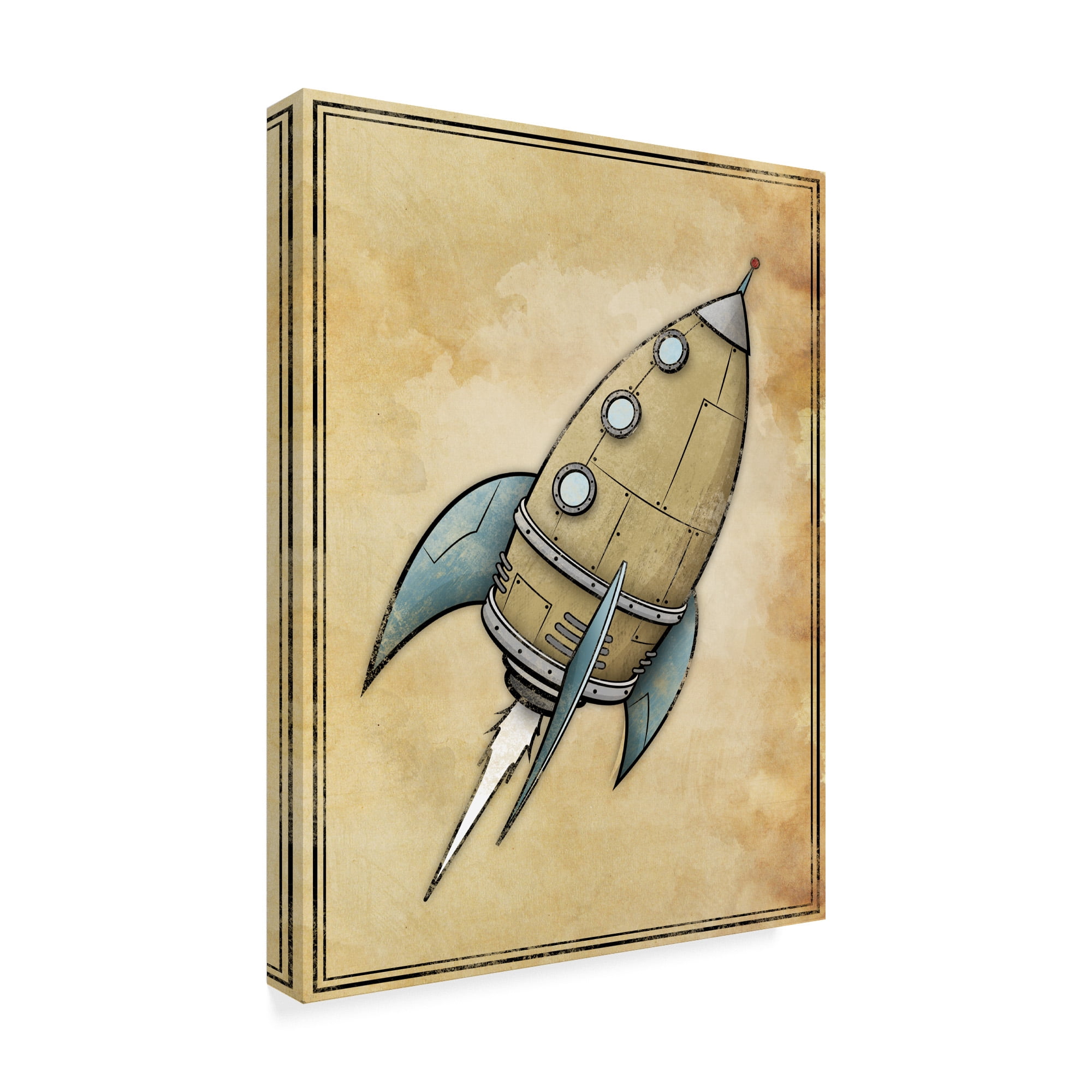 Trademark Fine Art 'Rocket' Canvas Art by Michael Murdock