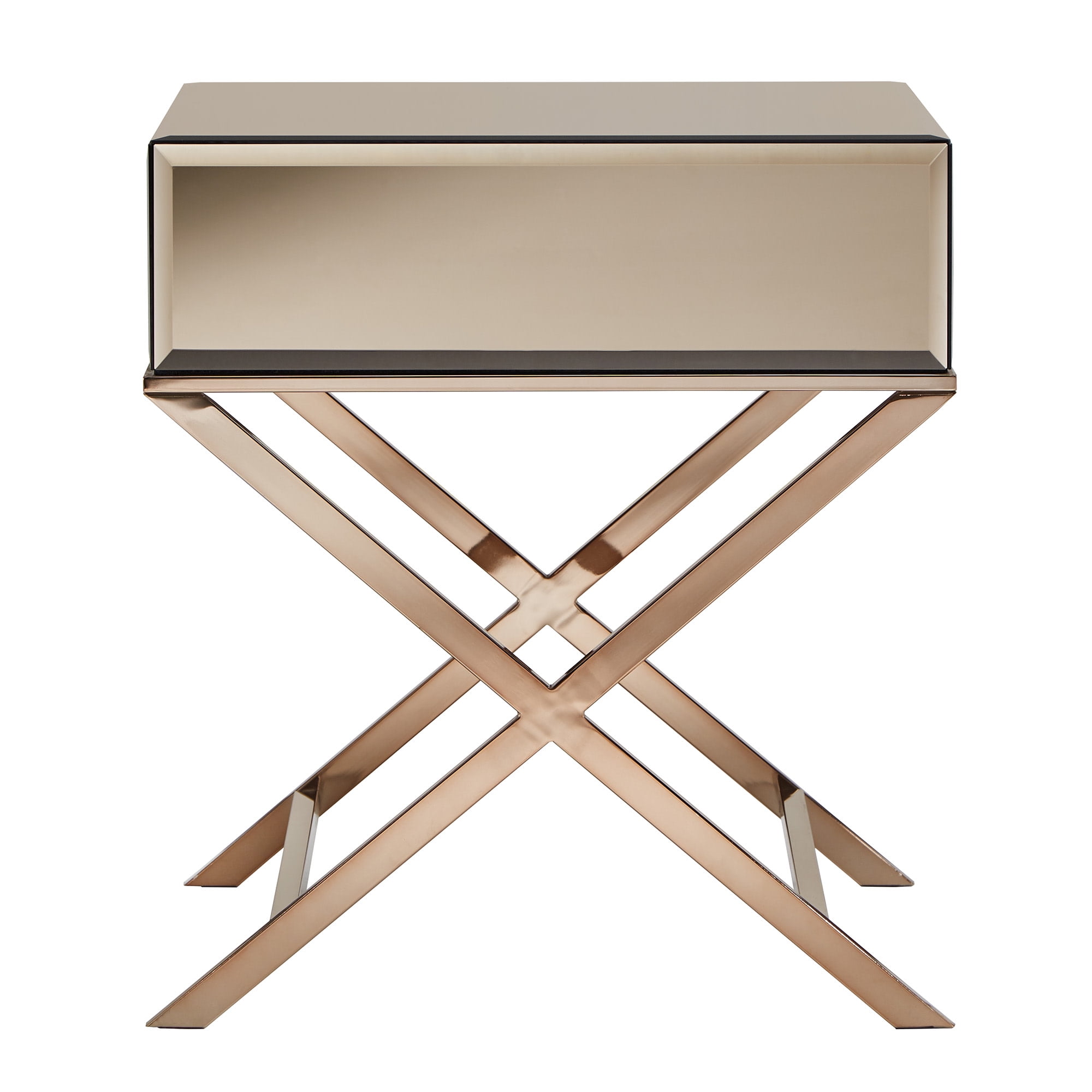 Camille x base mirrored nightstand deals