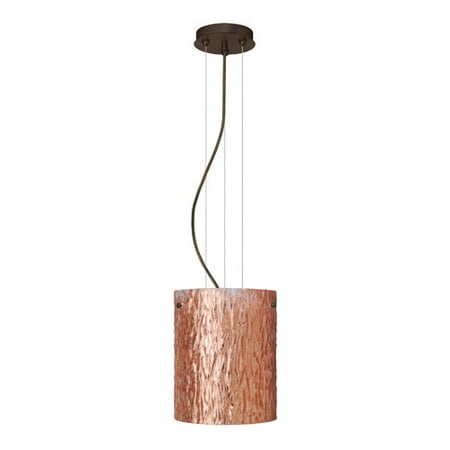 

Besa Lighting 1Kg-400607-Led Tamburo 1 Light Led Cable-Hung Pendant - Nickel